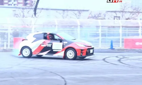 Bos Toyota 65 Tahun Ini Lincah Drifting Pakai GR Yaris