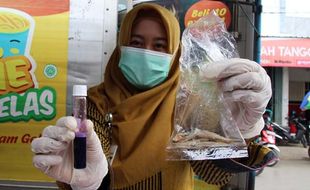 Cek Makanan Jelang Tahun Baru, Dinkes Klaten Temukan Teri Berformalin