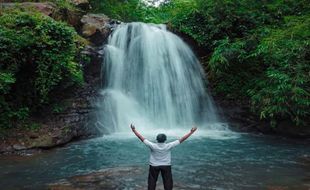 Dikenal Angker, Curug Titang Temanggung Simpan Pesona Alam Ciamik