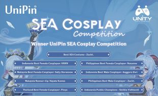 Inilah 3 Cosplayers Indonesia Terbaik di Unipin SEA Cosplay Competition