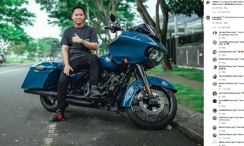 Trader Muda Ini Lelang Harley untuk Donasi Korban Semeru-Banjir Garut