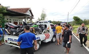 Banyak Pelanggaran Knalpot Brong, Ini yang Dilakukan Polres Karanganyar