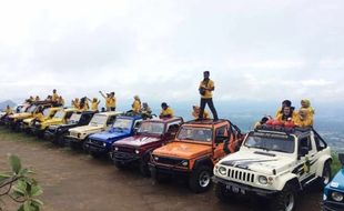 KJA Berharap Jalur Jeep di Kemuning Karanganyar Ditata Ulang