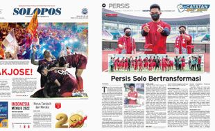 Solopos Hari Ini: SAK JOSE!