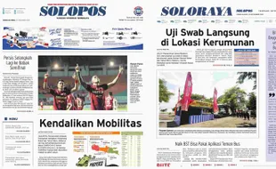 Solopos Hari Ini: Kendalikan Mobilitas