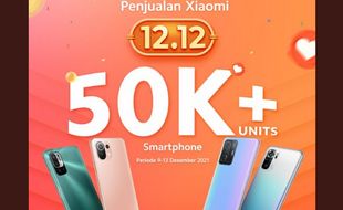 Xiaomi Klaim Lebih dari 50 Ribu Smartphone Terjual pada 12.12