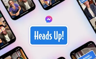 Heads Up! Permainan Viral Kini Hadir di Messenger dan Instagram