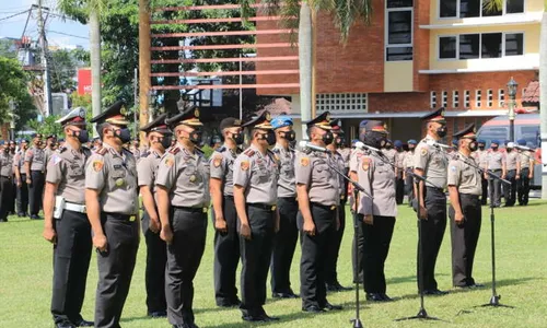 Kado Akhir Tahun, 273 Personel Polda DIY Naik Pangkat