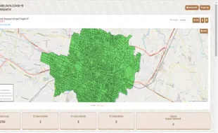 Wah! Sisa 3 RT di Solo yang Zona Kuning Risiko Covid-19, Lainnya Hijau