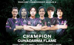 Gunadarma Flame Juara USW Championship Season 2