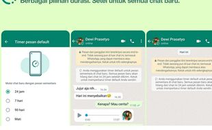 Fungsi dan Cara Mengaktifkan Pesan Sementara pada WhatsApp