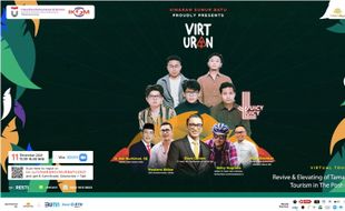 Angkat Potensi Wisata di Webinar Virturan Telkom