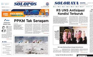 Solopos Hari Ini: PPKM Tak Seragam