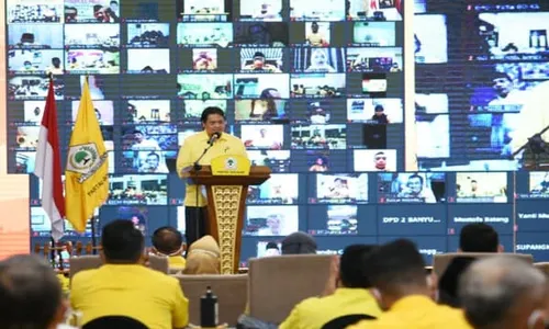 Duka Partai Golkar, Airlangga: Segera Bantu Warga Sekitar Semeru!