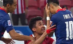 Viral, Ekspresi Kocak Asnawi Seusai Pemain Singapura Gagal Penalti