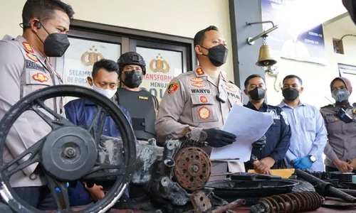 Sakit Hati Digugat Cerai, Suami Nekat Bakar Motor Istri di Sukoharjo