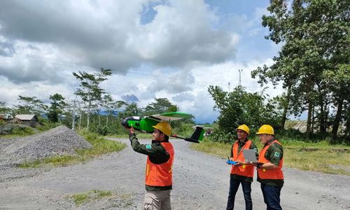 Kurangi Risiko Bencana Erupsi Merapi, Kali Gendol Dipantau Drone