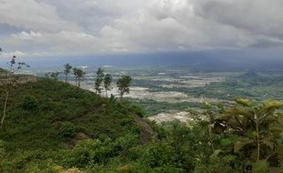 Jejak Gunung Api Purba Gajahmungkur di Selogiri Wonogiri, Masih Aktif?