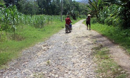 Jalan Menuju Warung Apung WKO Rusak, 2 Tahun Belum Diperbaiki