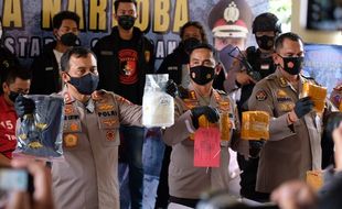 Polisi Gagalkan Peredaran 8,4 Kg Sabu-Sabu di Semarang