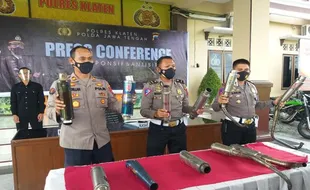 Sepeda Motor Knalpot Brong Disita, 38 Masih Ngendon di Polres Klaten