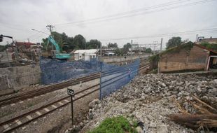 Overpass Jl DI Pandjaitan Solo Sudah Dibongkar, Begini Penampakannya