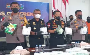 Polda Sulteng Gagalkan Peredaran 29 Kg Sabu-Sabu Lintas Negara