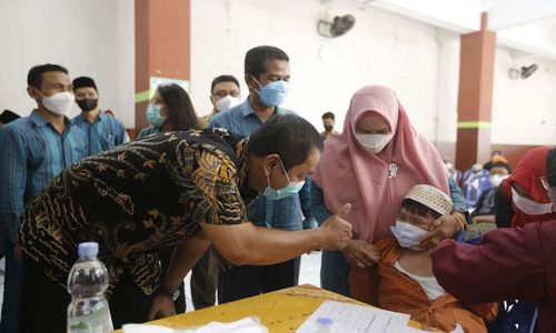 Mantap! 25.271 Anak di Kota Semarang Sudah Disuntik Vaksin Covid-19