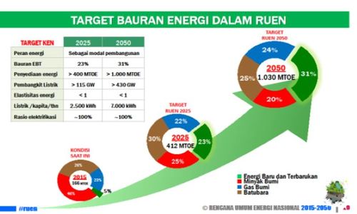 ESDM Pastikan Capaian Target Bauran Energi Terbarukan 23% pada 2025 Meleset