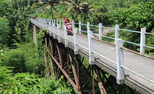 Jembatan Kereta Zaman Belanda di Klaten Kini Jadi Penghubung 2 Desa