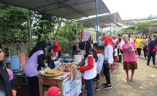 Geliat UMKM Desa Plawikan Klaten lewat Bazar di Taman