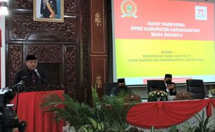 HUT ke-71 DPRD Karanganyar, Ketua Dewan: Ayo Perjuangkan Aspirasi Warga