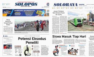 Solopos Hari Ini: Potensi Eksodus Peneliti