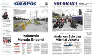 Solopos Hari Ini: Indonesia Menuju Endemi