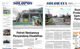 Solopos Hari Ini: Potret Rentannya Penyandang Disabilitas