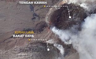 Pertama Dalam Sejarah Dua Kubah Lava Gunung Merapi Aktif, Letusan Bisa Meluas