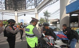 Pandemi Belum Berakhir, Tim Gabungan Solo Gencarkan Lagi Razia Masker