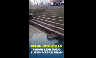 Video Pasar Legi Banjir: Pak Banyu-nya Masuk!