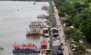 Tak Ada Warung Apung, Ini Wahana Baru Wisata Rawa Jombor Klaten