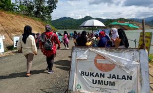 Waduk Pidekso Wonogiri Belum Dibuka Untuk Umum, Banyak Warga Kecele