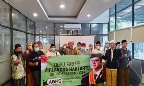 Asosiasi Guru Ngaji Surabaya Dukung Airlangga di Pilpres 2024