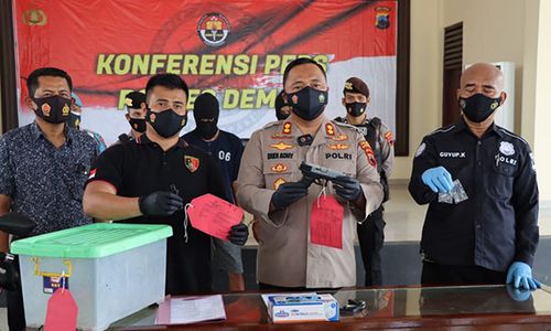 2 Begal Berpistol di Demak Diringkus, 2 Masih Buron