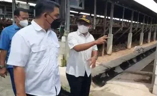 Korps Binmas Polri Belajar Ternak Ayam di Gondangrejo Karanganyar