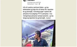 Polisi Buru Bento, Penyentuh Bagian Sensitif Biduanita saat Hajatan