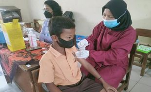 4.000-An Anak Usia 6-11 Tahun di Solo Belum Divaksinasi Covid-19