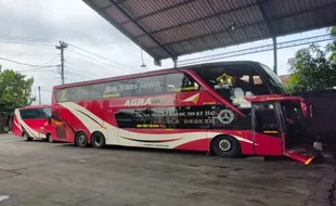 Serbu Wonogiri, Bus Luar Daerah Tawarkan Fasilitas Mewah