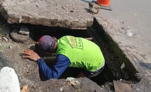 Gegara Ini Kantor Kesbangpol dan Disnakan Sragen Kebanjiran