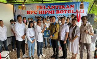 Hipmi Boyolali Punya Ketua Baru, Program ke Depan Ingin Dampingi UMKM