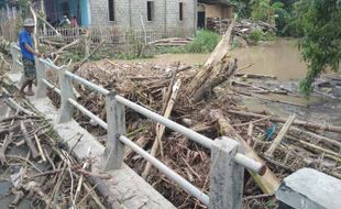 Duh, 86 Ha Sawah di Bulu Sukoharjo Terendam Banjir Luapan Kali Buntung