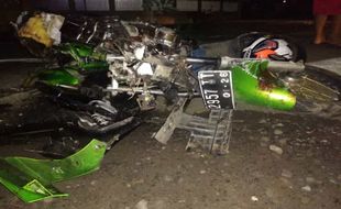 Diduga Ngantuk, Pengendara Motor Meninggal Tertabrak Truk di Boyolali